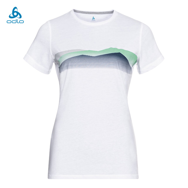 오들로 쿠마노 시즈널 프린트 티셔츠 여성 (551191-10000)