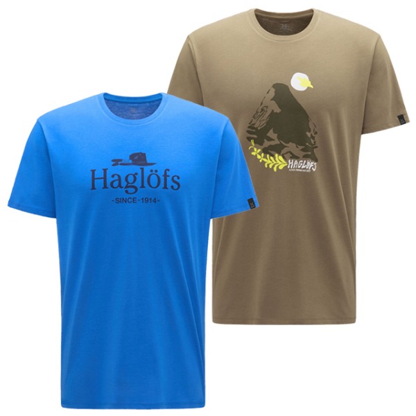 하그로프스 20SS 캠프 티셔츠 남성